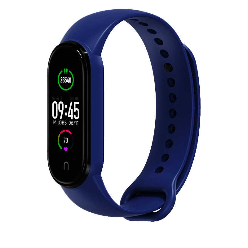 Xiaomi Uyumlu  Mi Band 5 Zore Klasik Kordon