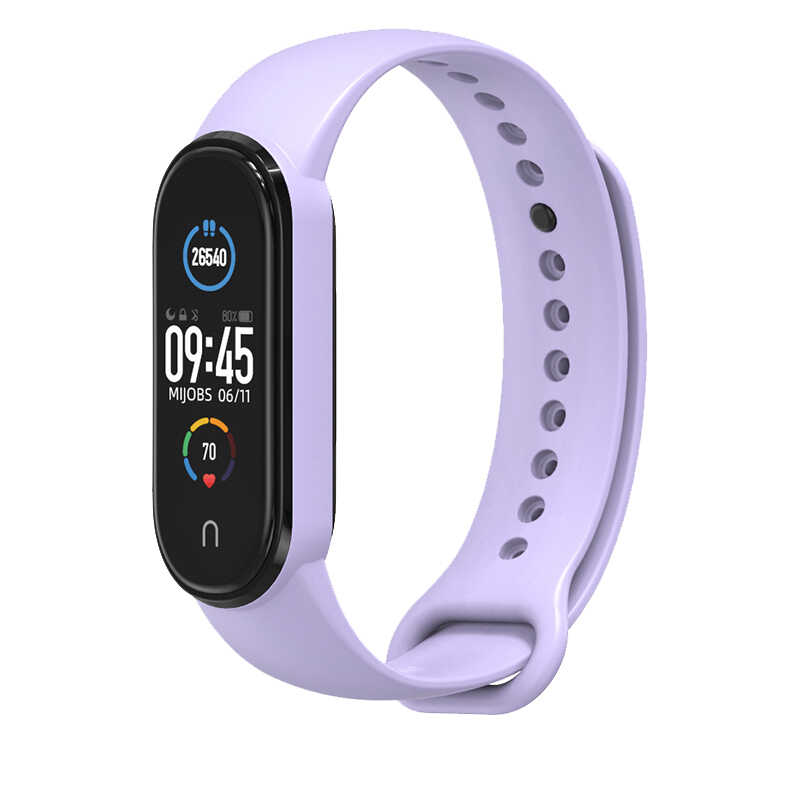 Xiaomi Uyumlu  Mi Band 5 Zore Klasik Kordon-No11