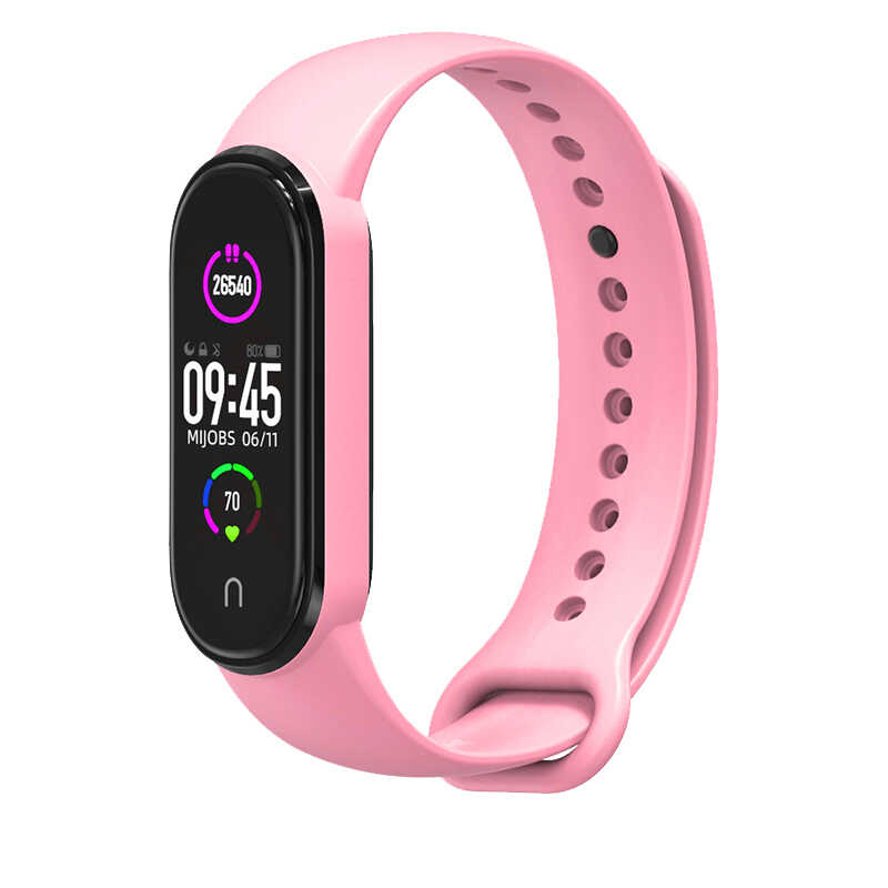 Xiaomi Uyumlu  Mi Band 5 Zore Klasik Kordon-No18