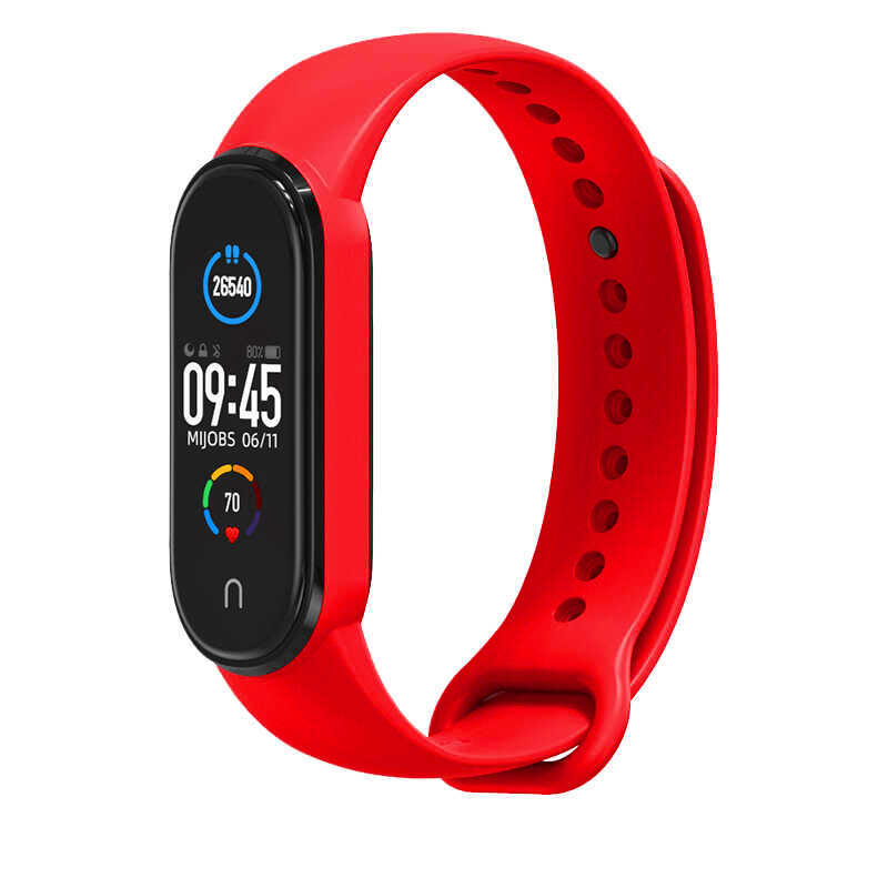Xiaomi Uyumlu  Mi Band 5 Zore Klasik Kordon-No21