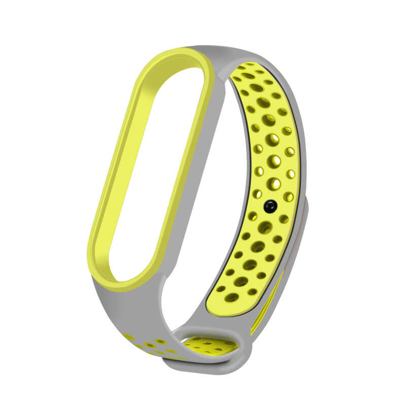 Xiaomi Uyumlu  Mi Band 5 KRD-02 Silikon Kordon-No11