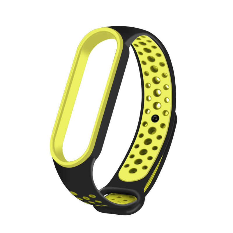 Xiaomi Uyumlu  Mi Band 5 KRD-02 Silikon Kordon-No3