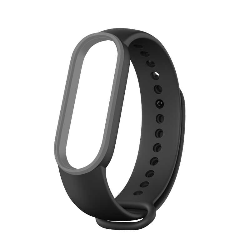 Xiaomi Uyumlu  Mi Band 5 KRD-24 Silikon Kordon-No8