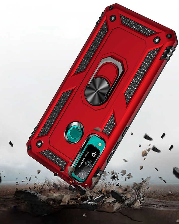 Huawei Uyumlu P40 Lite E Kılıf Zore Vega Kapak