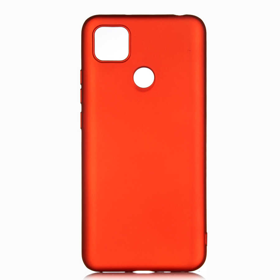 Xiaomi Uyumlu  Redmi 9C Kılıf Zore Premier Silikon Kapak-Kırmızı