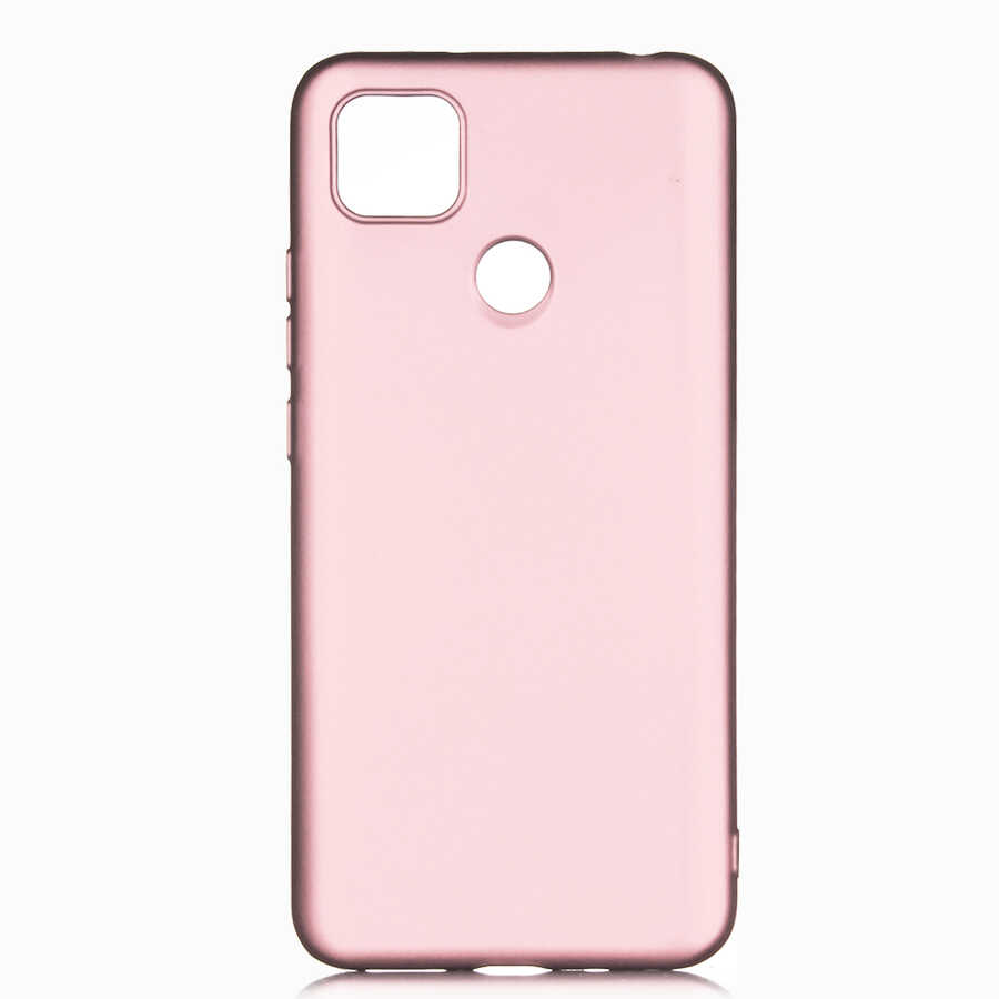 Xiaomi Uyumlu  Redmi 9C Kılıf Zore Premier Silikon Kapak-Rose gold