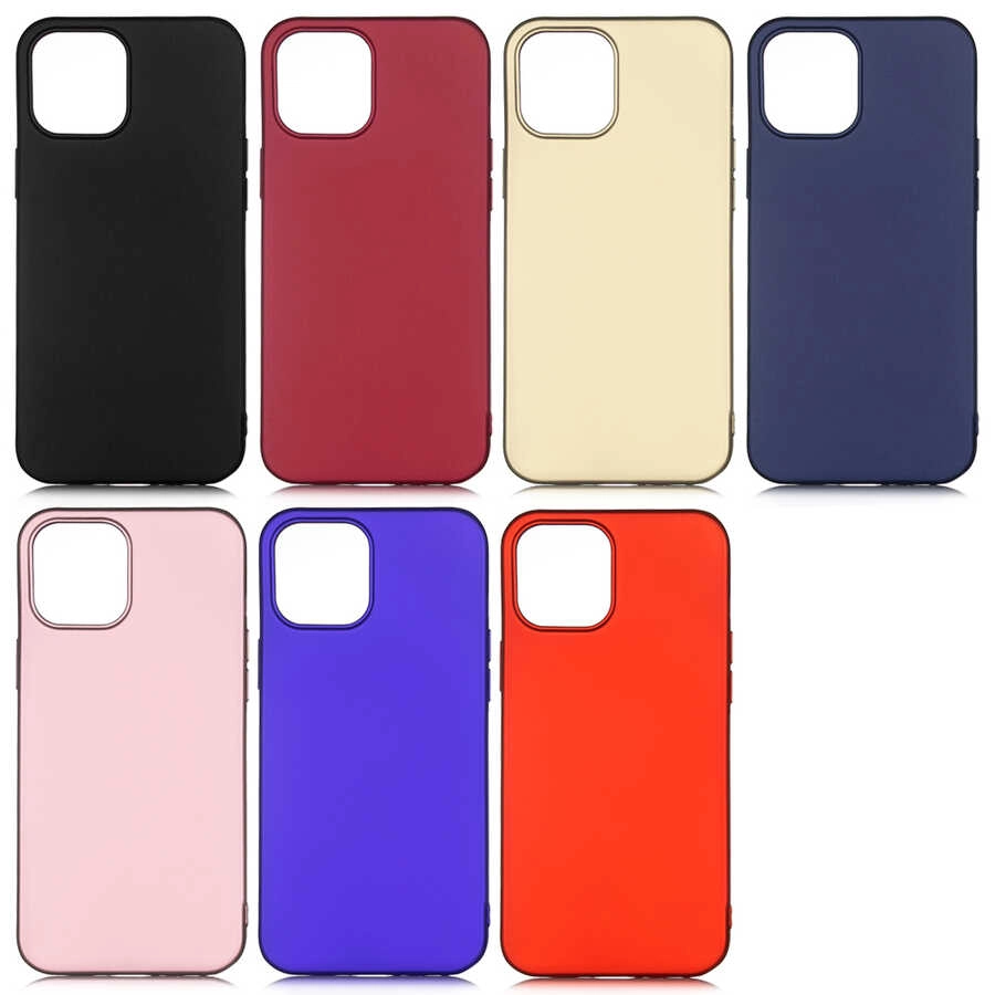 iPhone Uyumlu 12 Kılıf Zore Premier Silikon Kapak