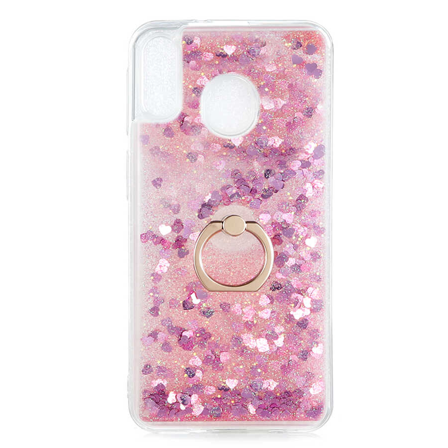 Galaxy Uyumlu M20 Kılıf Zore Milce Kapak-Pembe