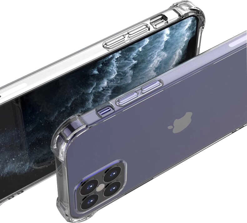 iPhone Uyumlu 12 Pro Kılıf Zore Nitro Toz Korumalı Shock Silikon