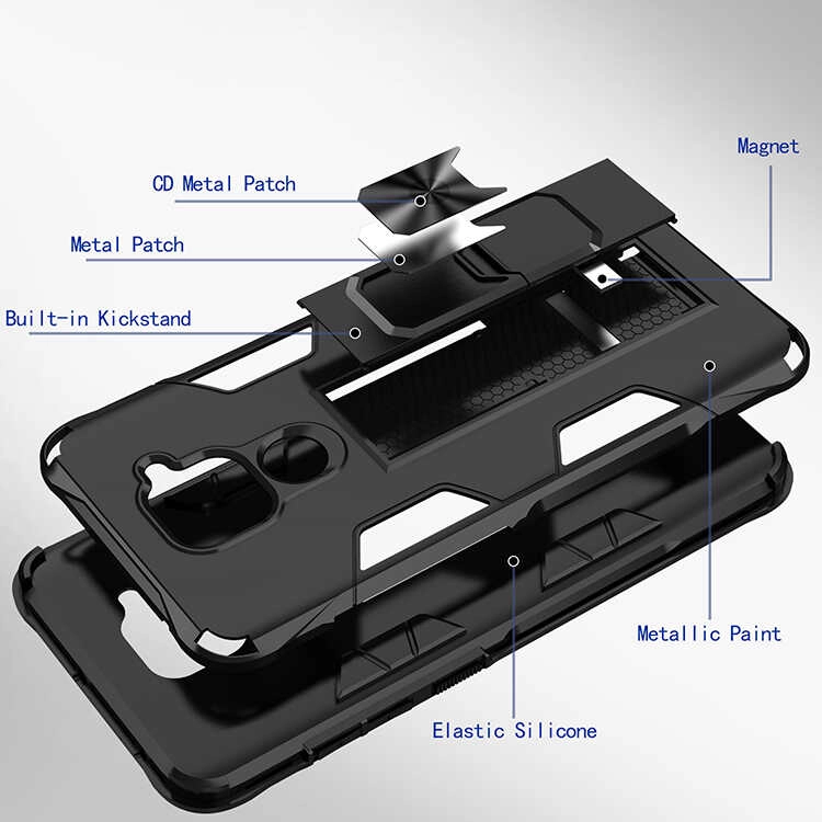 Xiaomi Uyumlu  Redmi Note 9 Kılıf Zore Volve Kapak