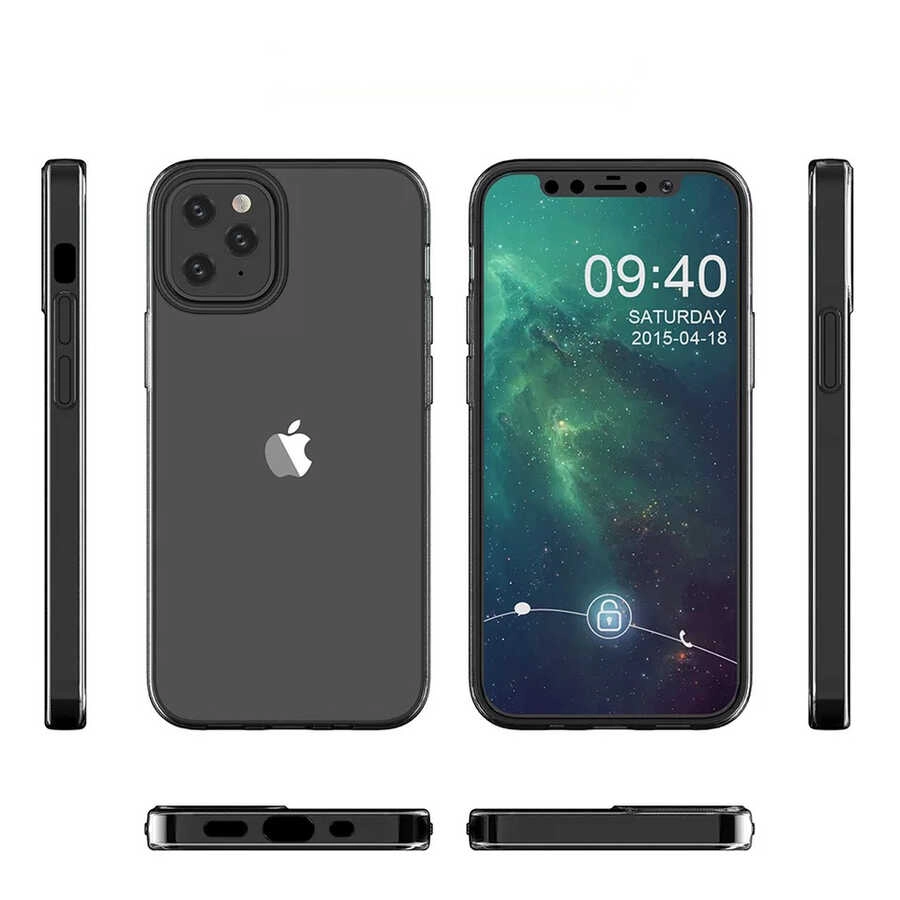 iPhone Uyumlu 12 Kılıf Zore Süper Silikon Kapak
