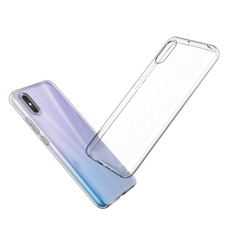 Xiaomi Uyumlu  Redmi 9A Kılıf Zore Süper Silikon Kapak