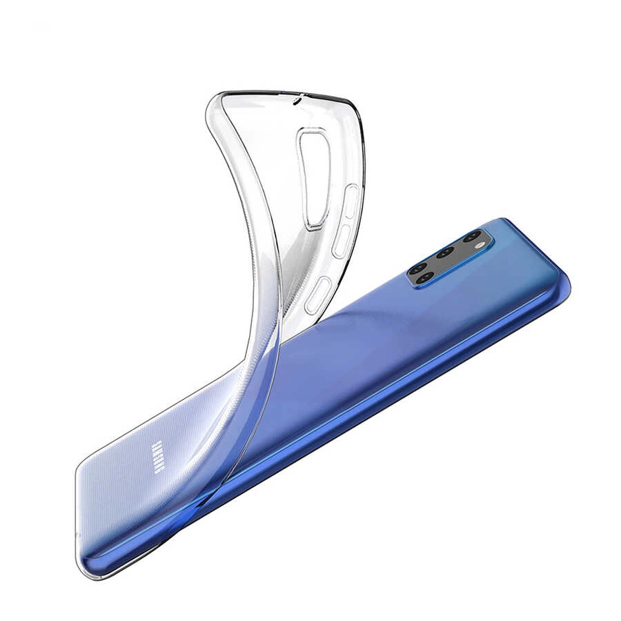 Galaxy Uyumlu A31 Kılıf Zore Süper Silikon Kapak