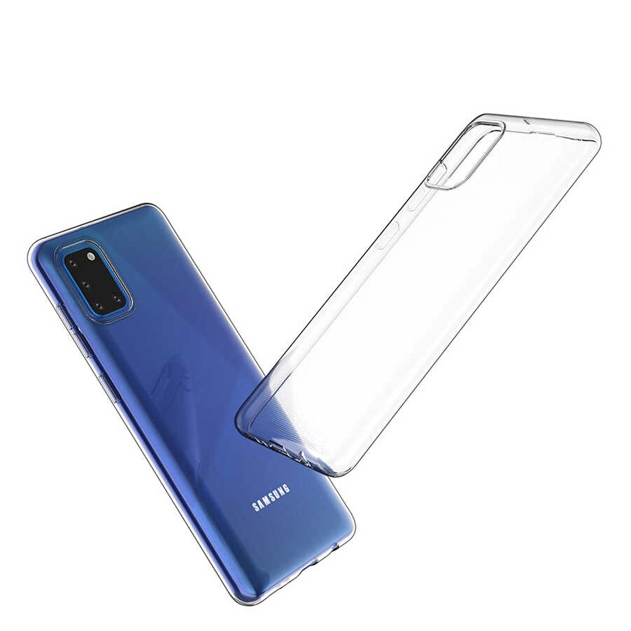 Galaxy Uyumlu A31 Kılıf Zore Süper Silikon Kapak