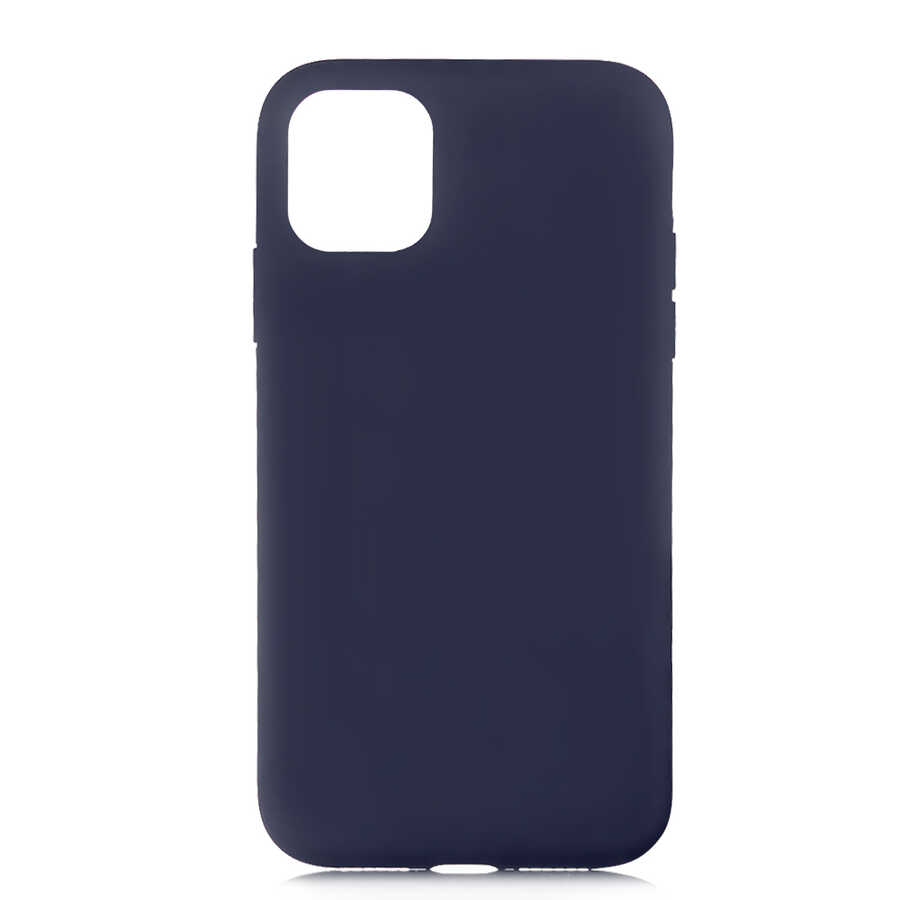 iPhone Uyumlu 11 Kılıf Zore LSR Lansman Kapak-Lacivert