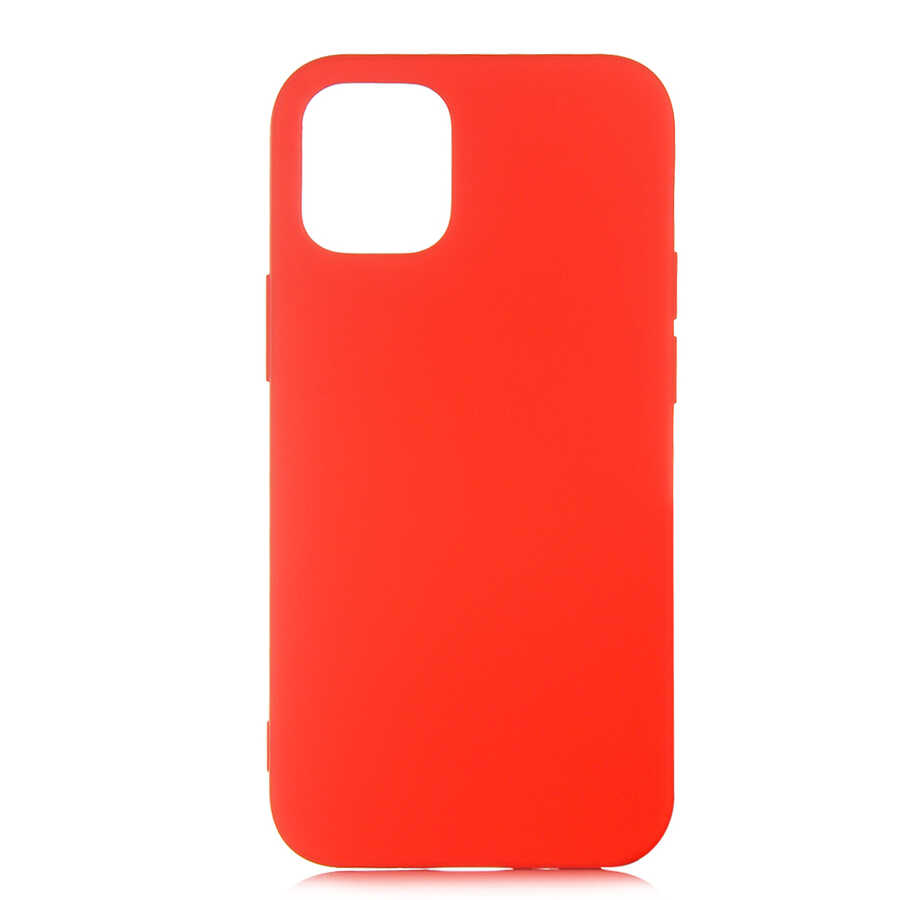 iPhone Uyumlu 12 Mini Kılıf Zore LSR Lansman Kapak-Kırmızı