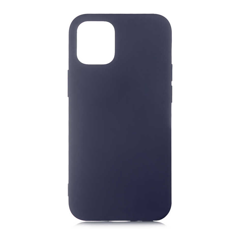 iPhone Uyumlu 12 Mini Kılıf Zore LSR Lansman Kapak-Lacivert