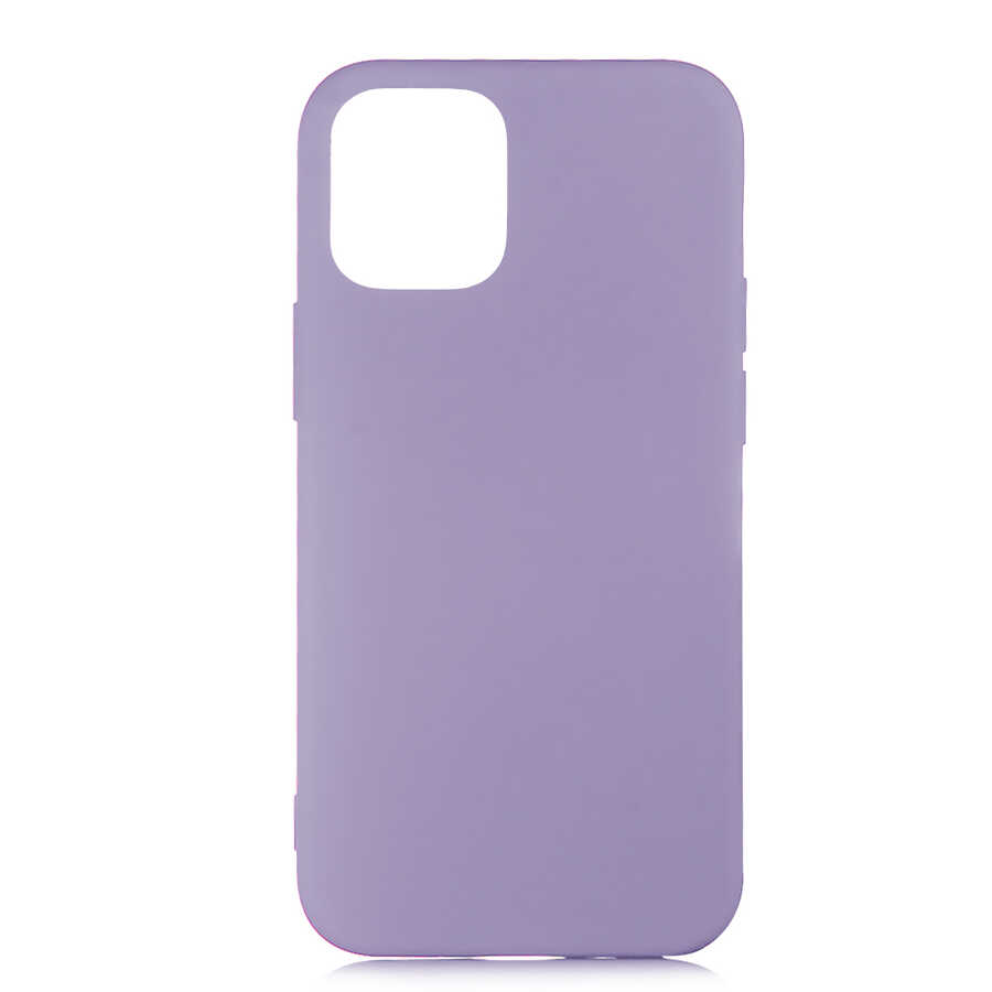 iPhone Uyumlu 12 Pro Kılıf Zore LSR Lansman Kapak-Mor