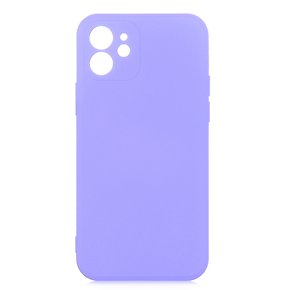 iPhone Uyumlu 12 Kılıf Zore LSR Lansman Kapak-Lila