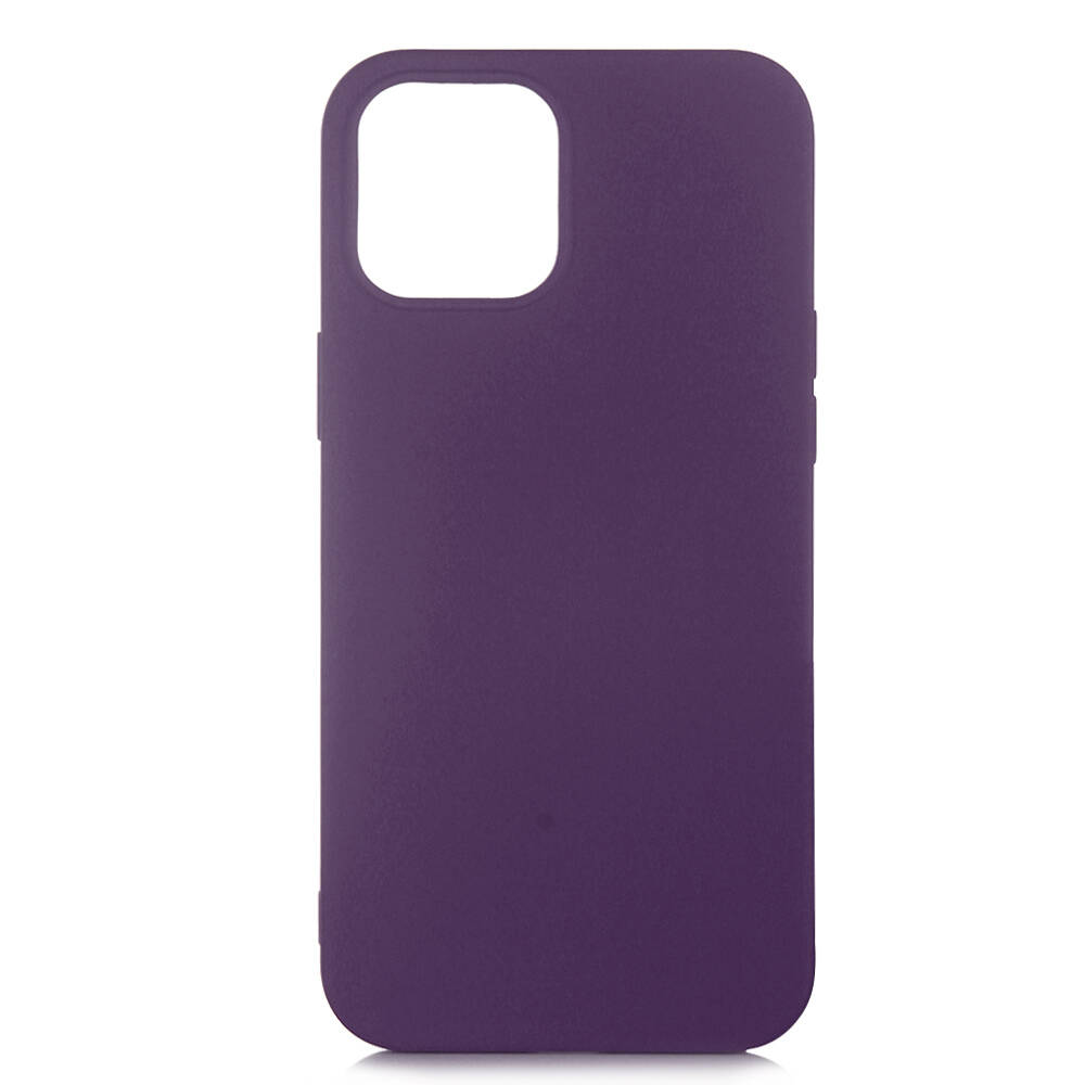 iPhone Uyumlu 12 Pro Max Kılıf Zore LSR Lansman Kapak-Derin mor