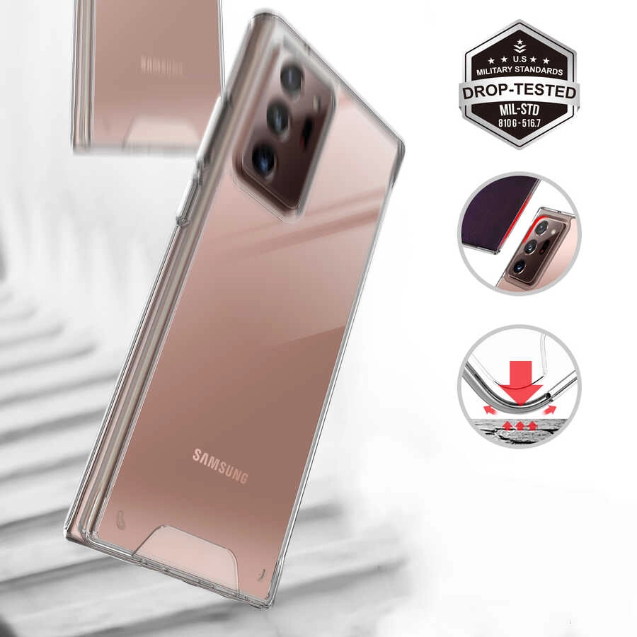 Galaxy Uyumlu Note 20 Ultra Kılıf Zore Gard Silikon