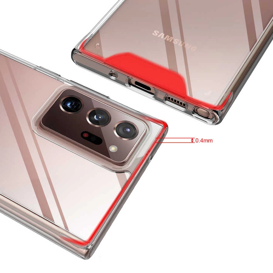 Galaxy Uyumlu Note 20 Ultra Kılıf Zore Gard Silikon