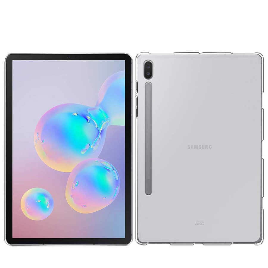 Galaxy Uyumlu Tab S7 T870 Kılıf Zore Tablet Süper Silikon Kapak