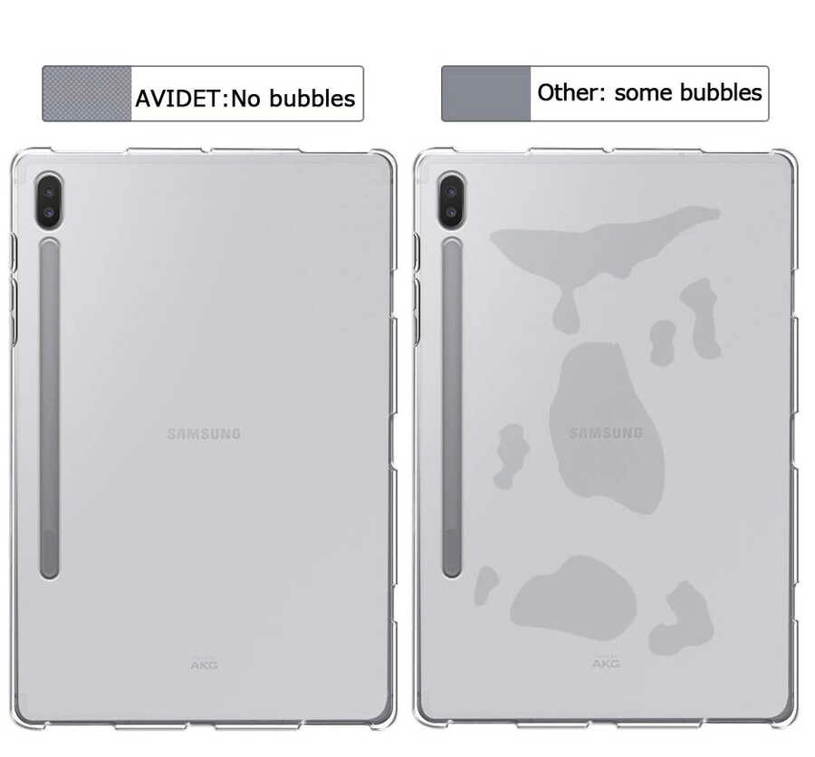 Galaxy Uyumlu Tab S7 T870 Kılıf Zore Tablet Süper Silikon Kapak