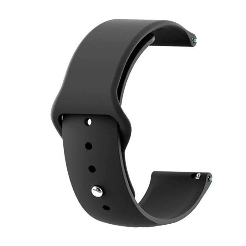 Galaxy Uyumlu Watch 46mm KRD-11 22mm Silikon Kordon-Beyaz