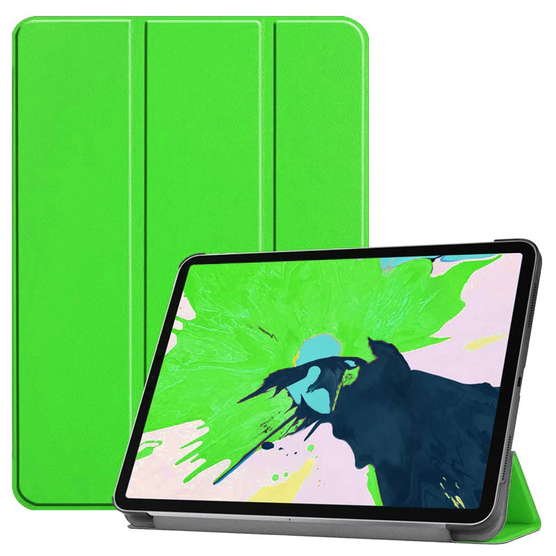 iPad Uyumlu Air 10.9 2020 (4.Nesil) Zore Smart Kapak Standlı 1-1 Kılıf-Yeşil