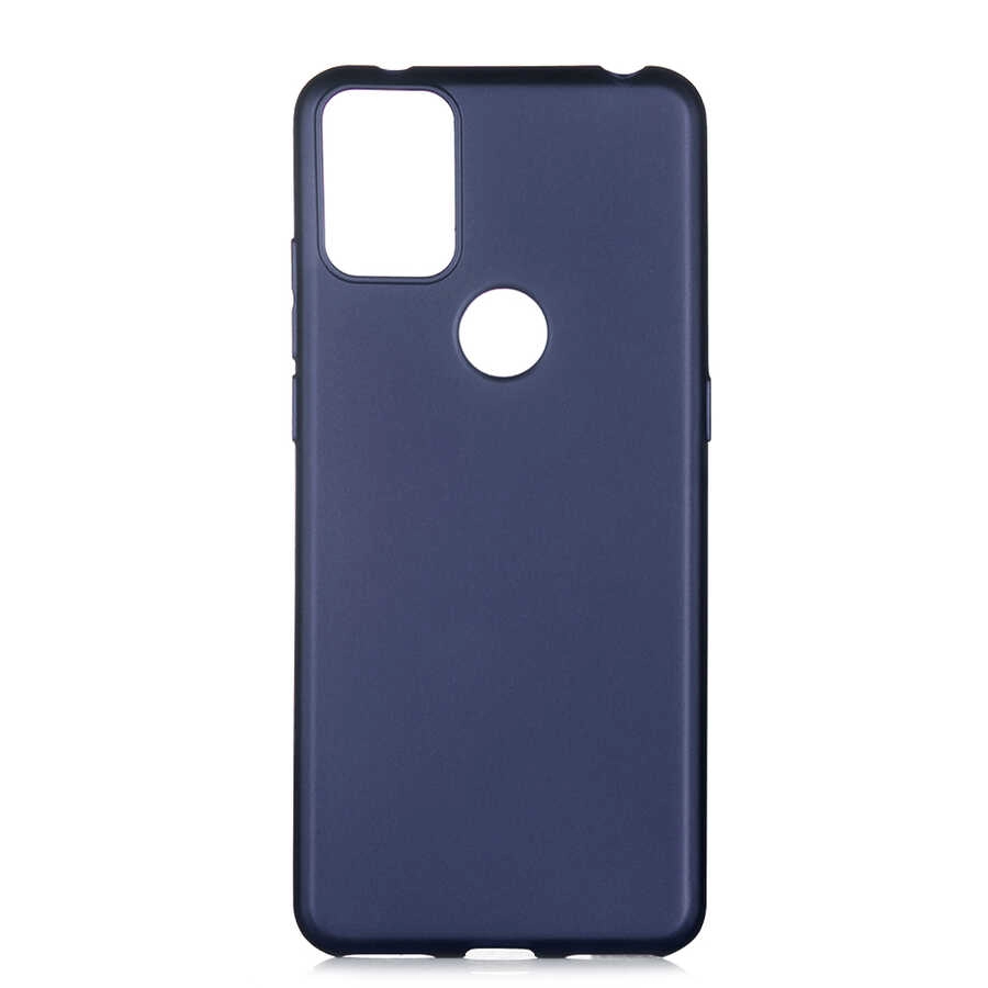 Alcatel 3x 2020 Kılıf Zore Premier Silikon Kapak-Lacivert