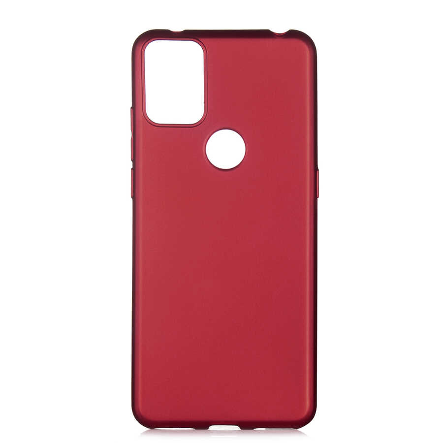 Alcatel 3x 2020 Kılıf Zore Premier Silikon Kapak-Mürdüm