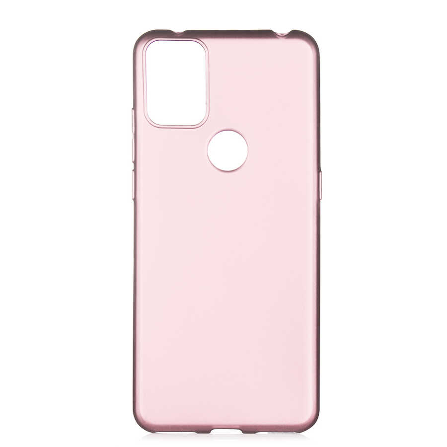 Alcatel 3x 2020 Kılıf Zore Premier Silikon Kapak-Rose gold