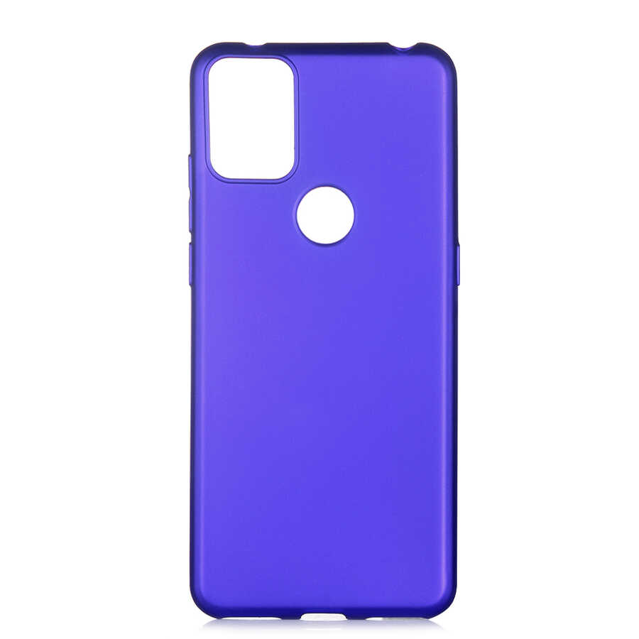 Alcatel 3x 2020 Kılıf Zore Premier Silikon Kapak-Saks mavi