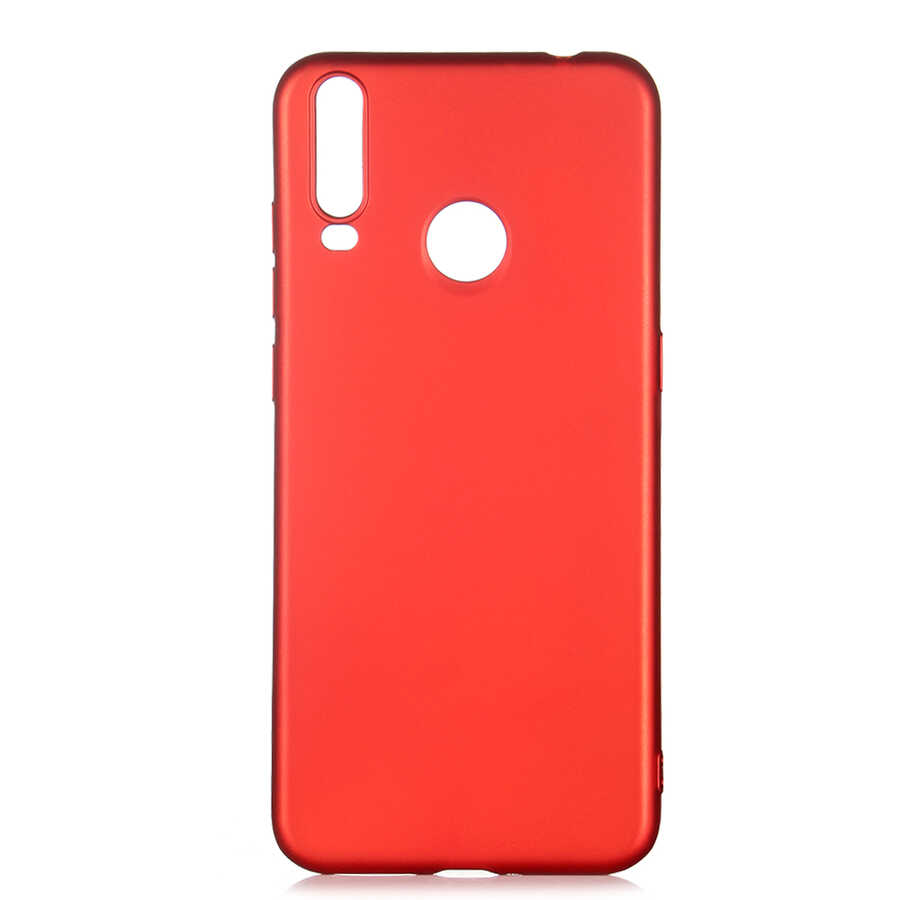 General Mobile 10 Kılıf Zore Premier Silikon Kapak-Kırmızı