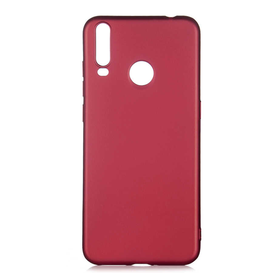 General Mobile 10 Kılıf Zore Premier Silikon Kapak-Mürdüm