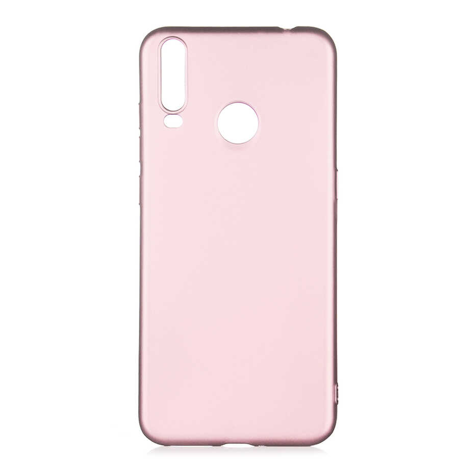 General Mobile 10 Kılıf Zore Premier Silikon Kapak-Rose gold