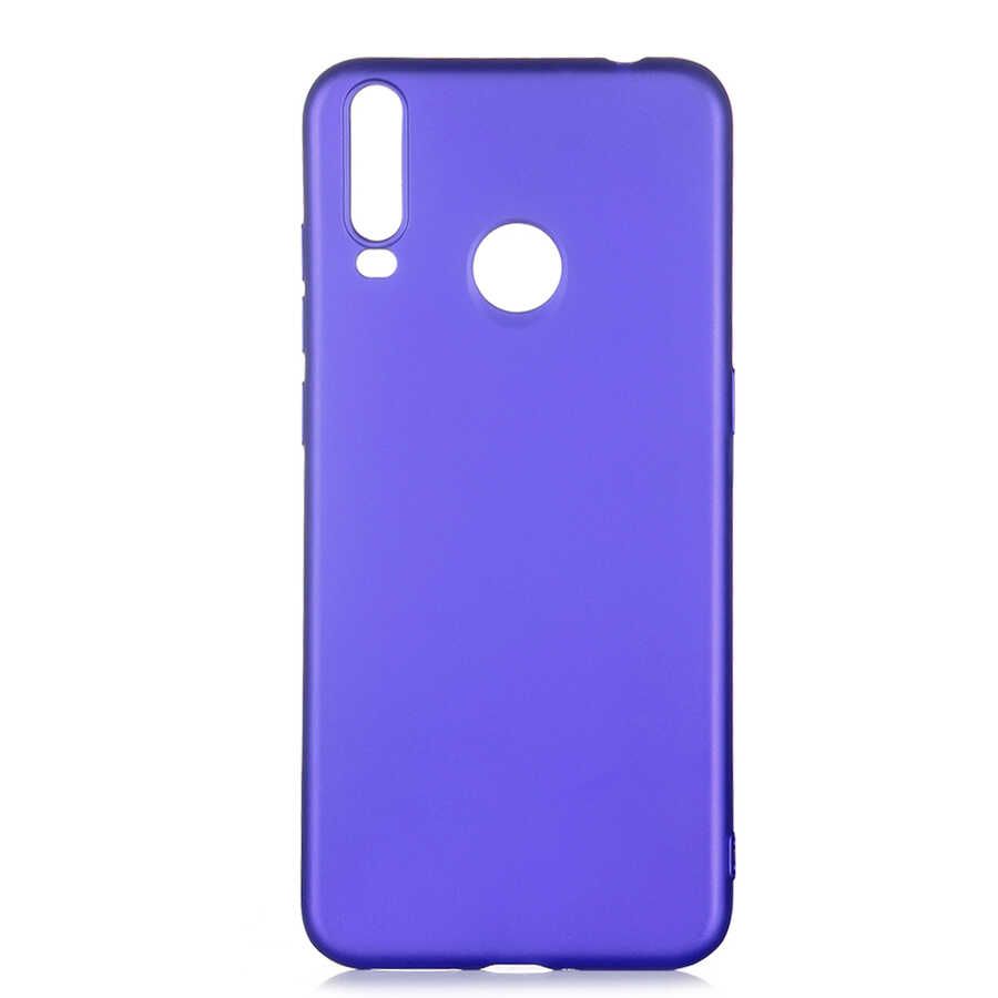 General Mobile 10 Kılıf Zore Premier Silikon Kapak-Saks mavi