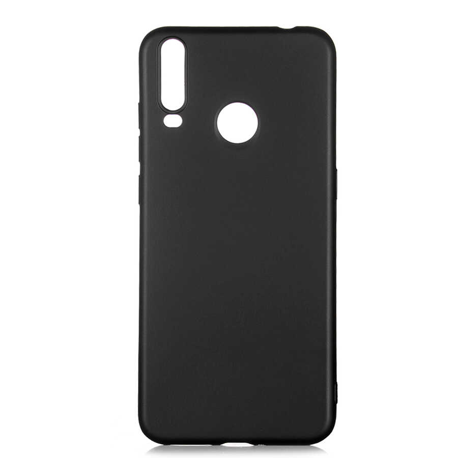 General Mobile 10 Kılıf Zore Premier Silikon Kapak-Siyah