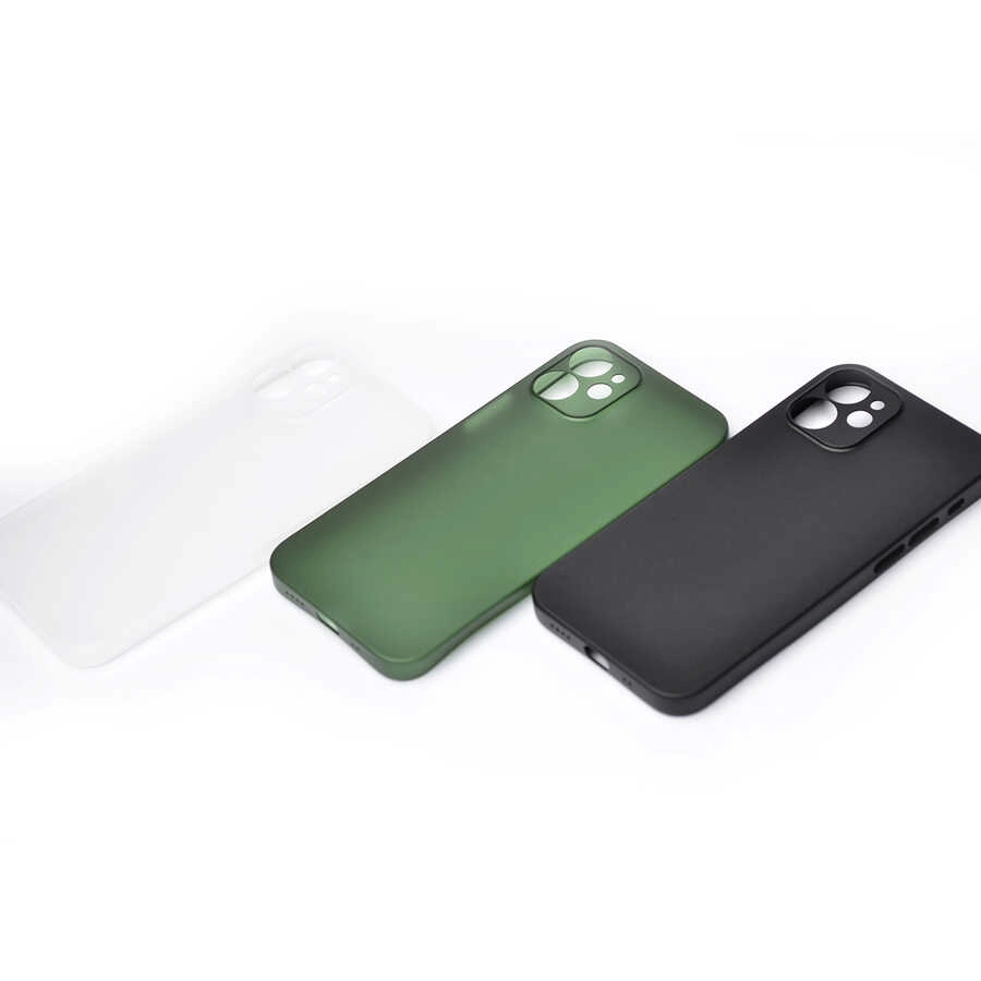 iPhone Uyumlu 12 Kılıf Zore 1.Kalite PP Silikon