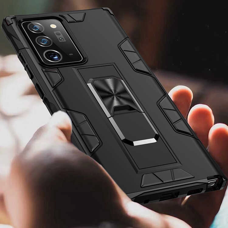 Galaxy Uyumlu Note 20 Ultra Kılıf Zore Volve Kapak-Kırmızı