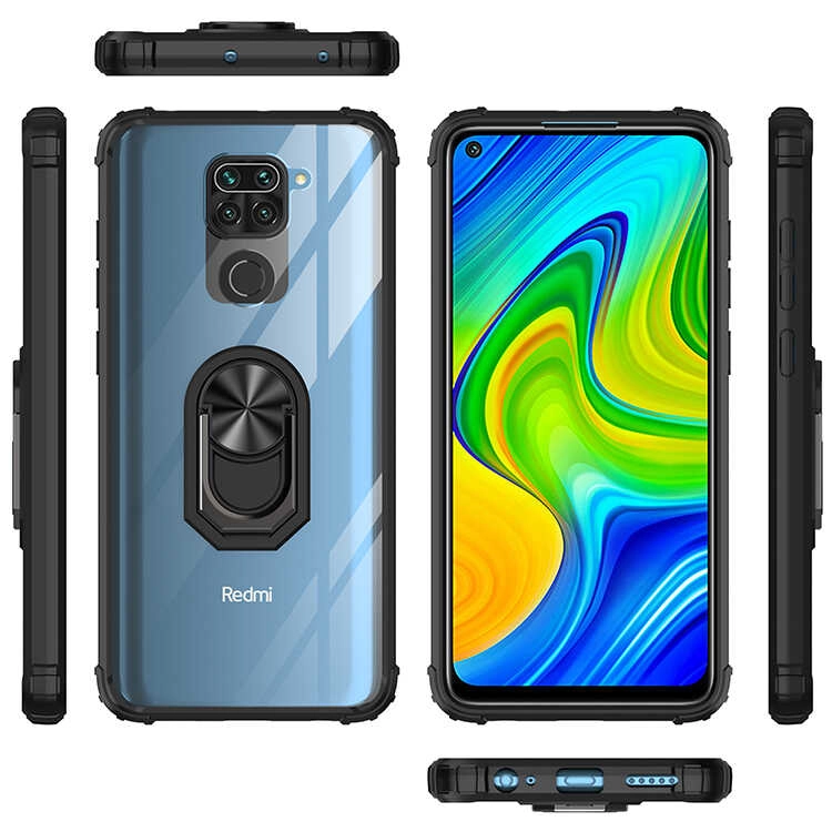 Xiaomi Uyumlu  Redmi Note 9 Kılıf Zore Mola Kapak-Kırmızı