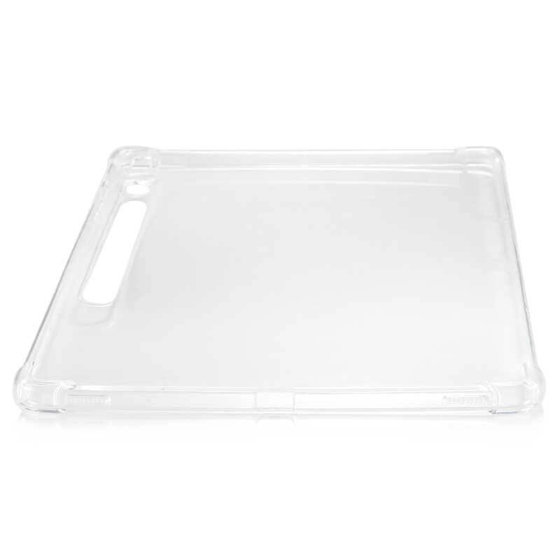 Galaxy Uyumlu Tab S7 Plus T970 Kılıf Zore Tablet Nitro Toz Korumalı Shock Silikon Kapak