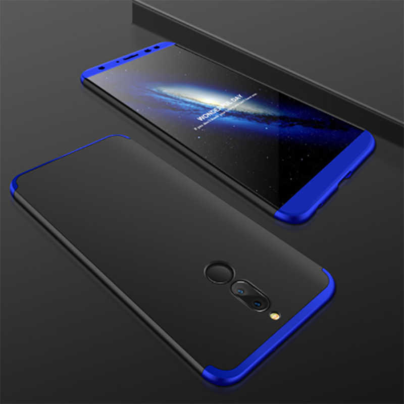 Huawei Uyumlu Mate 10 Lite Kılıf Zore Ays Kapak-Siyah-mavi