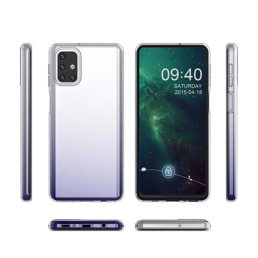 Galaxy Uyumlu M31S Kılıf Zore Süper Silikon Kapak