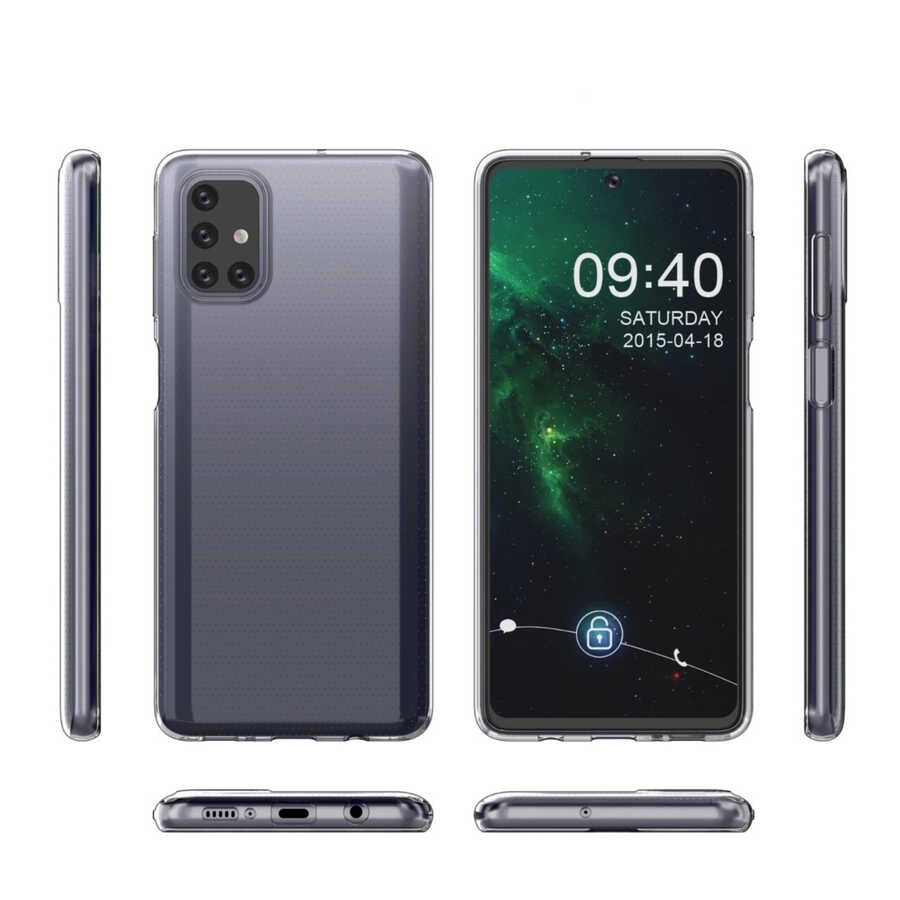 Galaxy Uyumlu M51 Kılıf Zore Süper Silikon Kapak