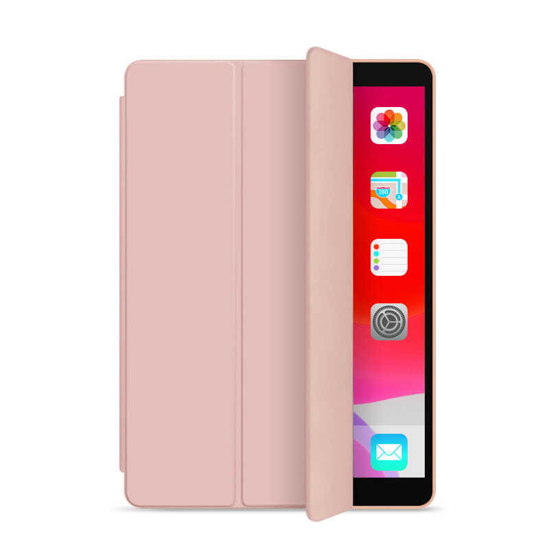 iPad Uyumlu Pro 11 2020 (2.Nesil) Zore Orjinal Standlı Kılıf-Rose gold
