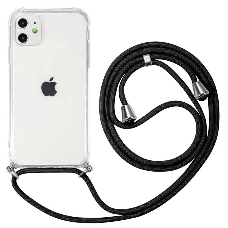 iPhone Uyumlu 11 Kılıf Zore X-Rop Kapak
