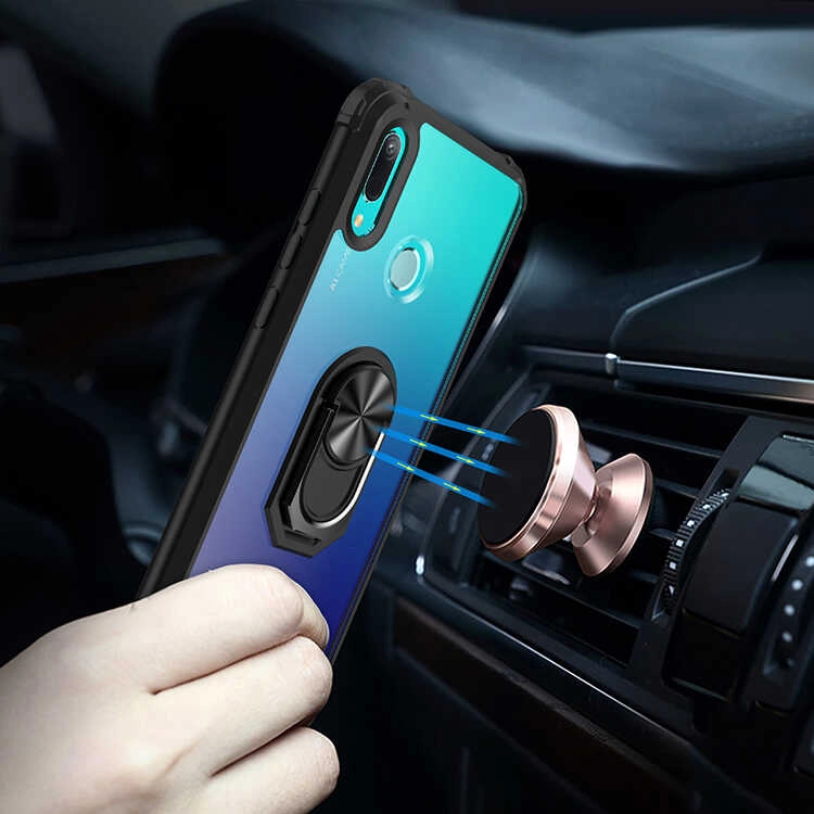 Huawei Uyumlu Y6 2019 Kılıf Zore Mola Kapak-Kırmızı