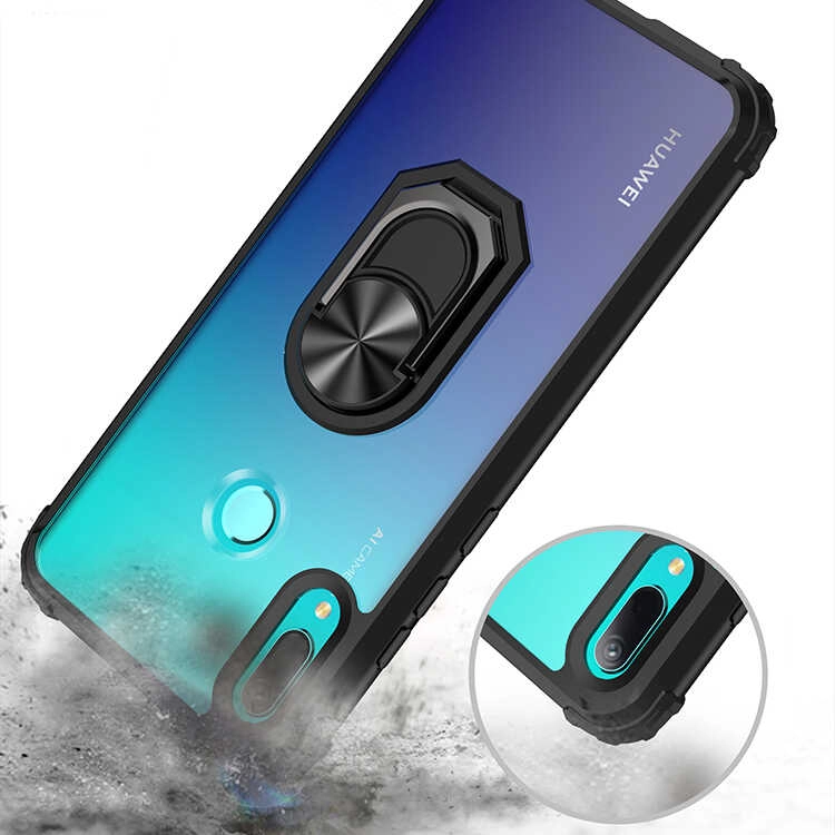 Huawei Uyumlu Y6 2019 Kılıf Zore Mola Kapak-Kırmızı